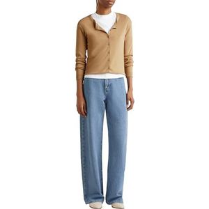 United Colors of Benetton Gebreid vest voor dames, Beige 393, XXS