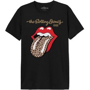 cotton division T-shirt voor heren, Zwart, XS