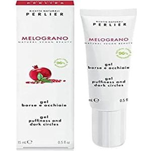 Perlier, Gel zakken en kringen rond de ogen - oogbehandelingen - gel voor de behandeling van zakken en granaatappelringen - veganistisch - 15 ml buis