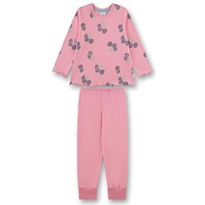 Sanetta - Pyjama - Roze - Katoenen Pyjamaset voor Meisjes - Lange Mouwen - 116