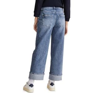 Street One Stijl Denim Straight Leg, Casua, Authentiek Light Blue Washed, 32W x 28L