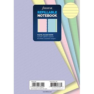 Filofax A5 Pastel Geregeld notitiepapier Notebook Refill