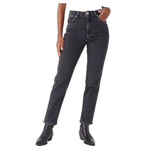 Wrangler Dames Walker Jeans, zwart, 34W / 32L