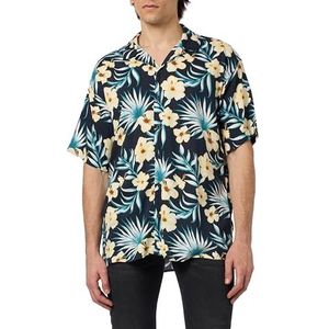 Jack Jones Jjjeff Floral Aop Resort Shirt Ss Heren Overhemd