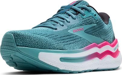 Brooks Ghost Max 2, damessneakers, Storm Blue Knockout Pink Aqua, 42 EU, Storm Blue Knockout Pink Aqua, 42 EU