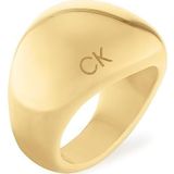 Calvin Klein PLAYFUL ORGANIC SHAPES Collection Ring voor dames, geel goud - 35000441C