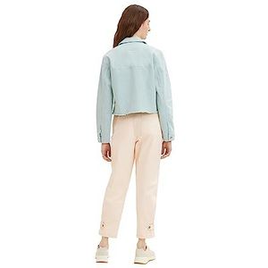 TOM TAILOR Dames Jeansjas 1035325, 30463 - Dusty Mint Blue, XXL