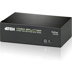 Aten VS0102 2p Audio RS-232 VGA splitter