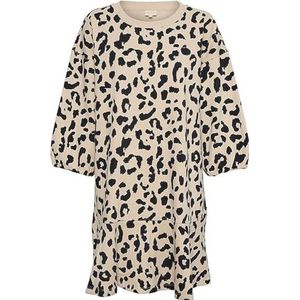 Part Two TheodoraPW DR Casual jurk, Dark Navy Leo Print, L Vrouwen, Dark Navy Leo Print, L