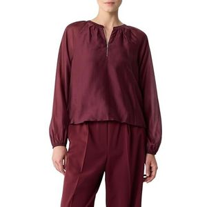 comma - Blouse - Lichtgewicht Katoen - O-vorm - Raglanmouwen