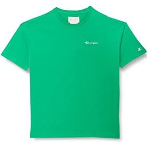 Champion Eco Future Light Jersey S/S T-shirt voor kinderen en jongens, Groen, 11-12 jaar