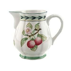 Villeroy & Boch Franse tuin Fleurence Melkkan, 250 ml, Premium porselein, wit/meerkleurig