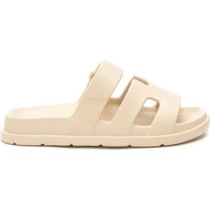 REFRESH - 172863 - Sandaal - BEIGE - Rubber - Veganistisch Gecertificeerd