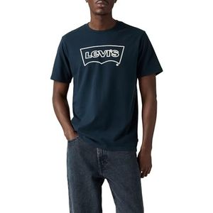 Levi's Graphic Crewneck Tee Ssnl Bw Rope Navy B, Tbd11, L