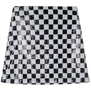 SPRINGFIELD paillettenrok, Zwart, L