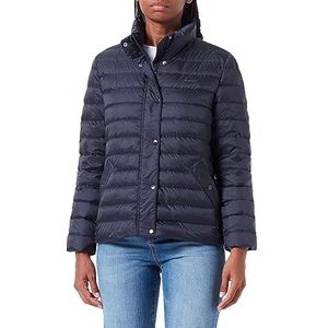 GANT Dames Light Down Jacket Jacket, Evening Blue, standaard, evening blue, M