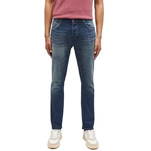 MUSTANG Heren Style Toledo Tapered Jeans, middenblauw 784, 36W x 32L