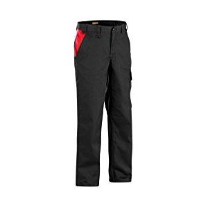 Blaklader 14041800 broek voor de industrie, zwart/rood, maat D104