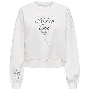 Only - Kiara L/S O-Neck Pearl SWT - Broek