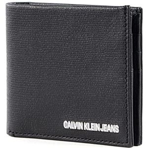 Calvin Klein Heren Denim Collection reisaccessoires reisportemonnee, zwart, eenheidsmaat, zwart, One size