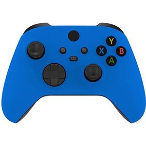 eXtremeRate Voorste Cover voor Xbox Series X S Controller,Vervanging Custom Shell Case Faceplate voor Xbox Series X S Controller Model 1914(Zonder Controller)-Blauw