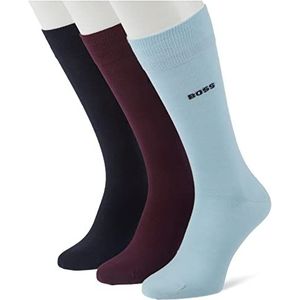 BOSS 3P RS GiftSet Uni CC sokken voor heren, middelhoog in driepack, Open verschillende 961, 40-46