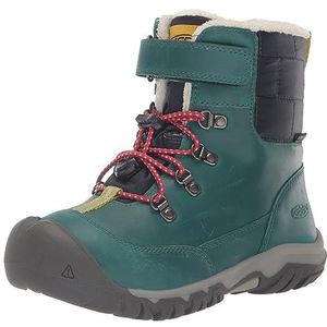 KEEN Unisex Kid's Kanibou Waterdichte Sneeuwlaars, Deep Lagoon Jazzy, 38 EU