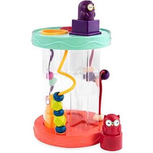 B. toys Babyspeelgoed, vormsorteerspeelgoed, motoriekspeelgoed met geluiden, om te sorteren met uilen, motoriekstrik, babyspeelgoed vanaf 10 maanden