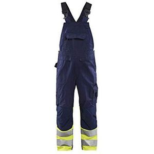 Blaklader 266218008933D108 High Vis tuinbroek, marineblauw/geel, maat D108