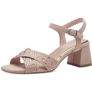 MARCO TOZZI Heeled Sandal by Guido Maria Kretschmer 2-28354-42 dames, Powder Pink, 39 EU