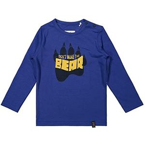 Koko Noko Jongens shirt, blauw, 0 maanden