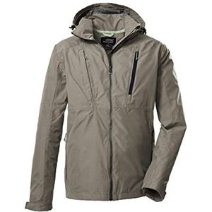 killtec Men's Functioneel jack/outdoorjack met afritsbare capuchon KOS 85 MN JCKT, sand, 3XL, 39146-000