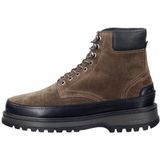 GANT - Veterboots - Bruin/Zwart - Leer/Suède - Warm Gevoerd