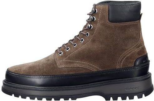 GANT - Veterboots - Bruin/Zwart - Leer/Suède - Warm Gevoerd