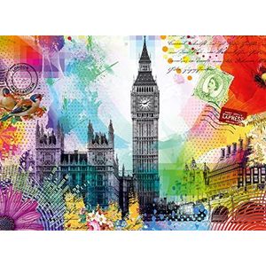 Kaartje uit Londen (500 stukjes) - Ravensburger Puzzel