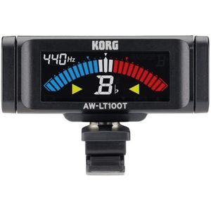 KORG AW-LT100T trompettrombone clip-on tuner - zwart