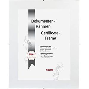 Hama Frameloze fotolijst (Clip Fix, anti-reflex-glas, DIN A4, 21 x 29,7 cm)