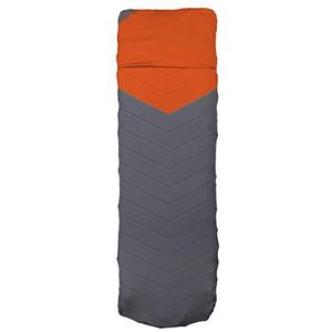 Klymit Unisex dekbed voor slaapmat, oranje/grijs