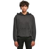 Build Your Brand Acid Washed Oversize Hoodie