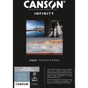 Canson 206211006 Edition Etching Rag Box, fotopapier, A4