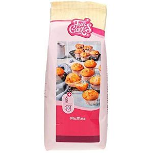 FunCakes Mix Voor Muffins, Bak Eenvoudig Heerlijke Muffins, Perfecte Amerikaanse Muffins, Ook Geschikt Voor Blueberry Muffins En Chocolade Muffins, Halal 1 Kg