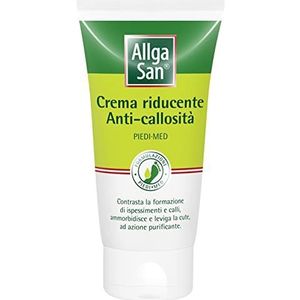 Allga San - Piedi-Med – eeltcrème – eeltverminderende verzorging, reinigende werking – fruitzuren, dennenolie, wilgenschors, sheaboter – 75 ml