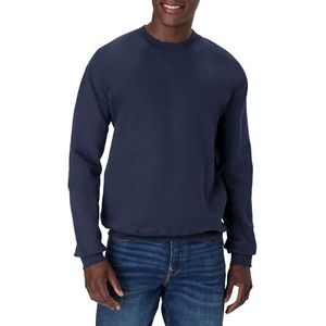 Hanes Heren Sweatshirt, marineblauw, 3XL