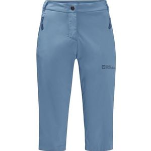 Jack Wolfskin Activate Light broek 3/4 Shorts, elementair blauw, 44 dames, Elementair blauw, 42