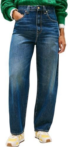 Tommy Hilfiger DNM Mine Barrel RW WW0WW47692 Andere Jeans, Denim (Mijn), 25W/28L, Denim (mijn), 25W / 28L