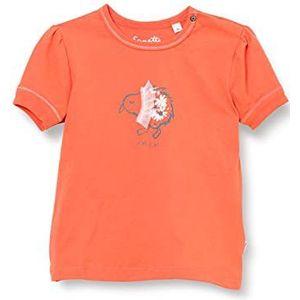 Sanetta Roze T-shirt voor babymeisjes, Pink Flame, 74 cm