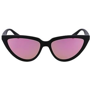 Calvin Klein Dames CKJ23658S zonnebril, mat zwart, eenheidsmaat, Mat zwart, one size