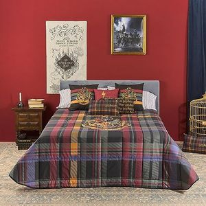 Belum Harry Potter-dekbed, 250 g, model Classic Hogwarts voor 150 cm bed (250 x 270 cm)