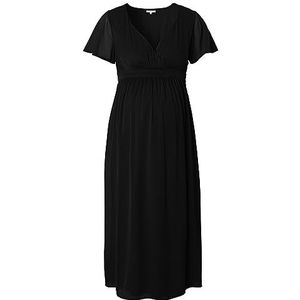 Noppies Amelie Maxi Dress Ss jurk voor dames, Black - P090, S