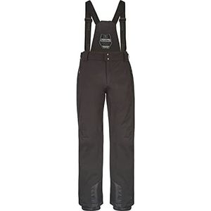 KILLTEC Men's Skibroek/functionele broek met afneembare bandjes en randbescherming Enosh UG, zwart, 26, 33888-000